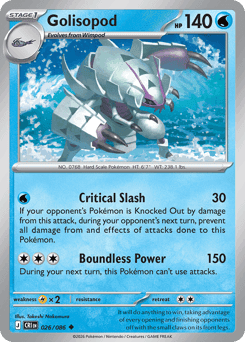 Golisopod Chaos Rising card