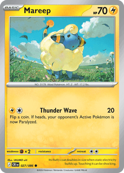 Mareep Chaos Rising card