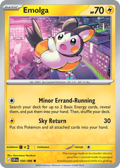 Emolga Chaos Rising card