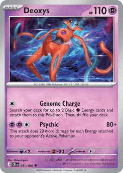 Deoxys Chaos Rising card