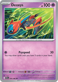 Deoxys Chaos Rising card
