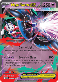 Mega Floette ex Chaos Rising card
