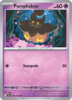 Pumpkaboo Chaos Rising card