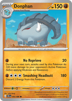 Donphan Chaos Rising card