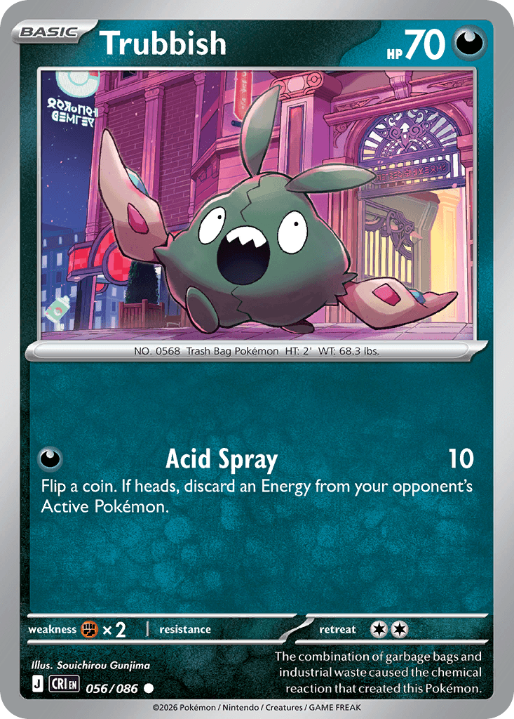 Trubbish Chaos Rising card