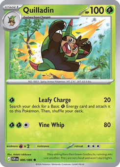Quilladin Chaos Rising card