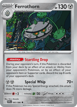 Ferrothorn Chaos Rising card