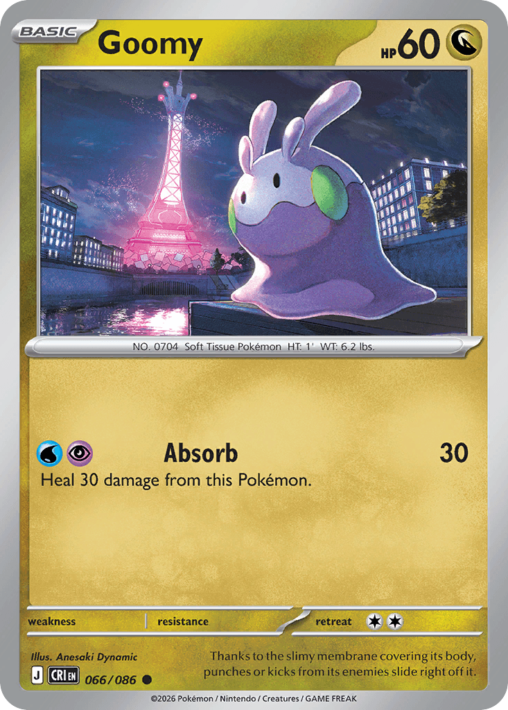 Goomy Chaos Rising card