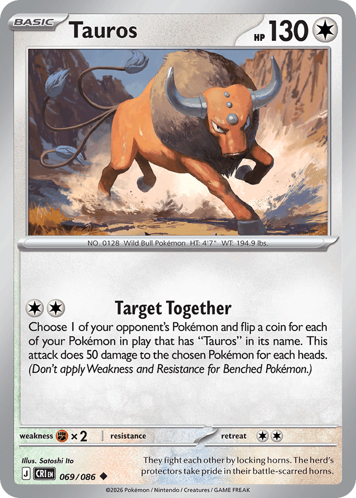 Tauros Chaos Rising card
