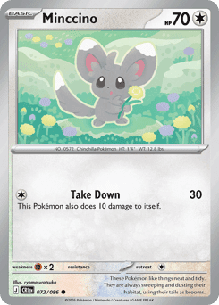Minccino Chaos Rising card