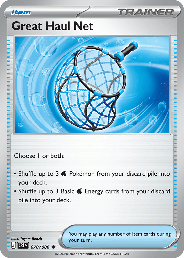 Great Haul Net Chaos Rising card
