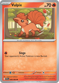 Vulpix Chaos Rising card