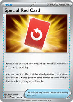 Special Red Card Chaos Rising card