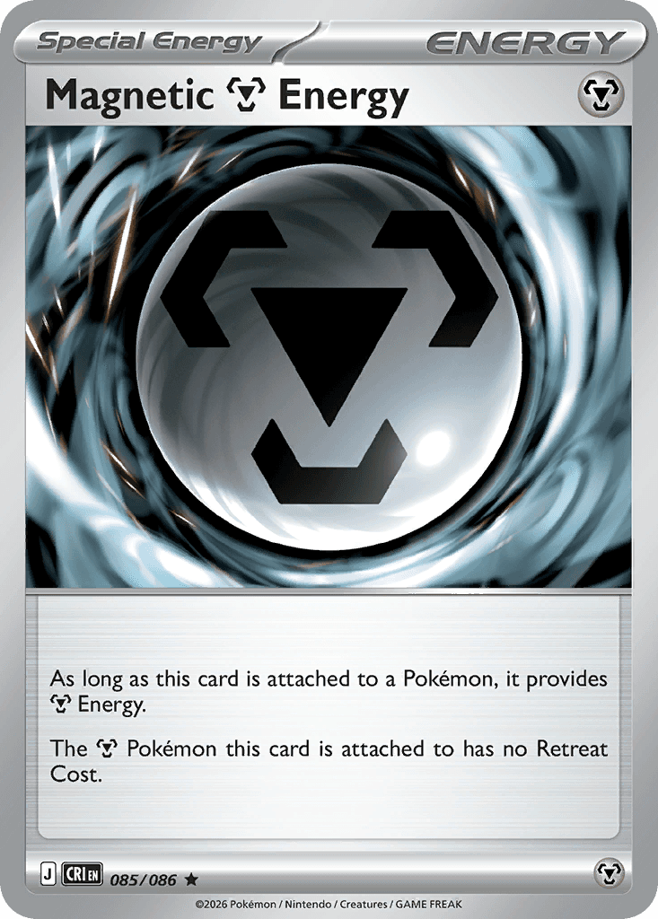 Magnetic Metal Energy Chaos Rising card