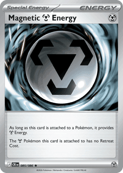 Magnetic Metal Energy Chaos Rising card