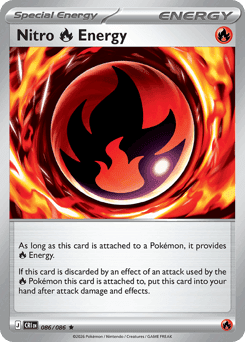 Nitro Fire Energy Chaos Rising card