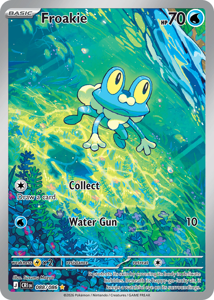 Froakie Chaos Rising card