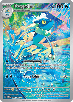 Frogadier Chaos Rising card