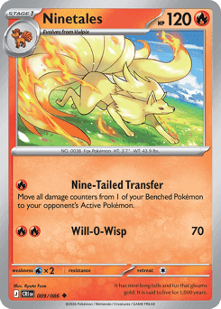 Ninetales Chaos Rising card