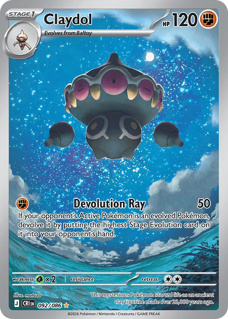 Claydol Chaos Rising card