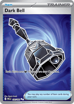 Dark Bell Pitch Black card