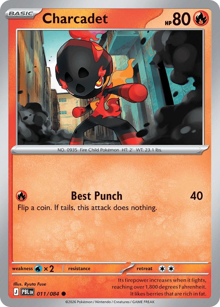 Charcadet Pitch Black card