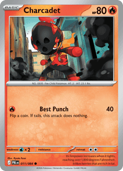 Charcadet Pitch Black card