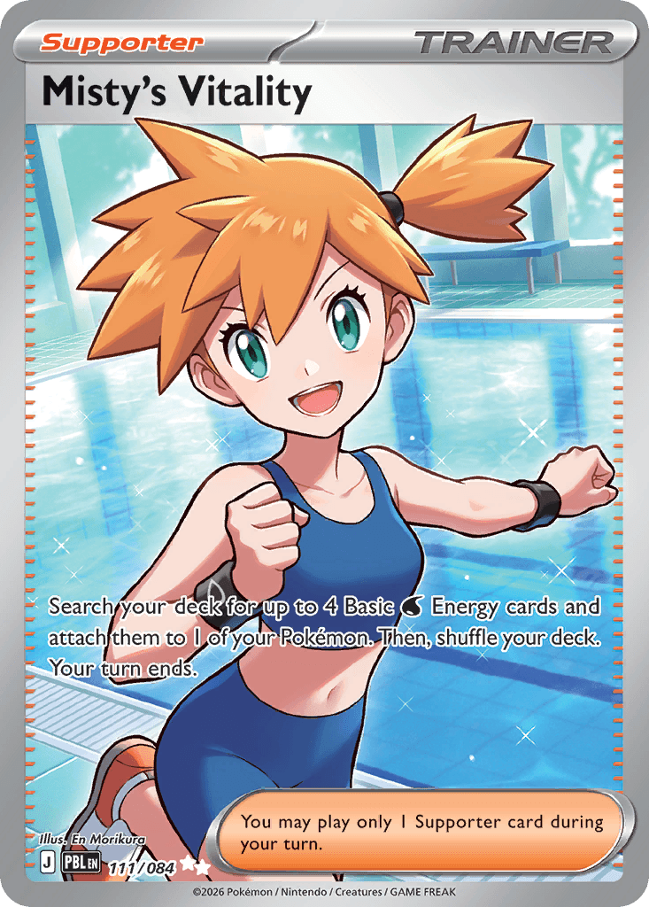 Misty's Vitality Pitch Black card