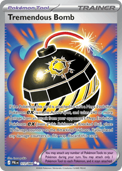 Tremendous Bomb Pitch Black card