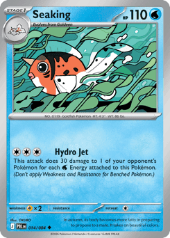 Seaking Pitch Black card