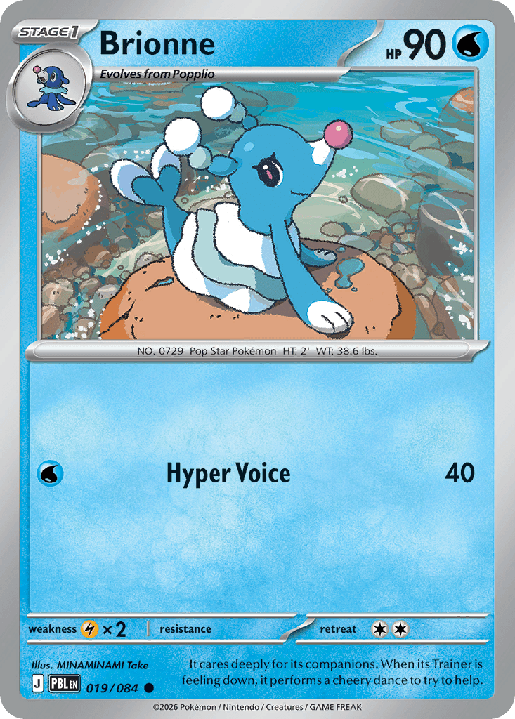 Brionne Pitch Black card