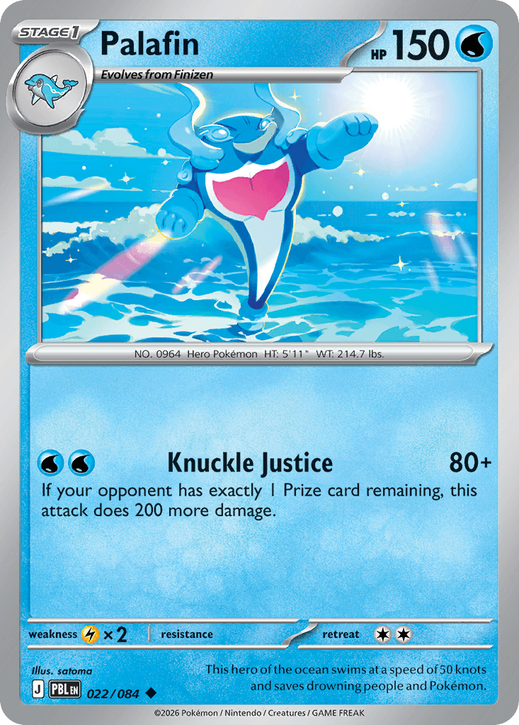 Palafin Pitch Black card