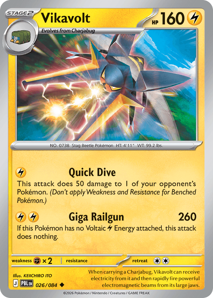 Vikavolt Pitch Black card