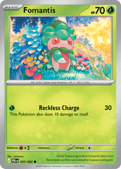Fomantis Pitch Black card