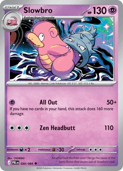 Slowbro Pitch Black card