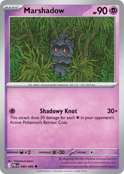Marshadow Pitch Black card