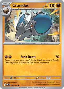 Cranidos Pitch Black card