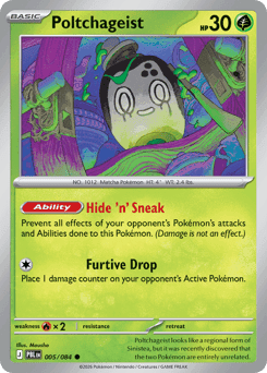 Poltchageist Pitch Black card
