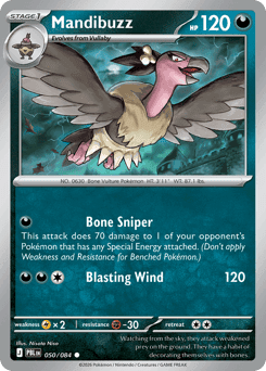 Mandibuzz Pitch Black card