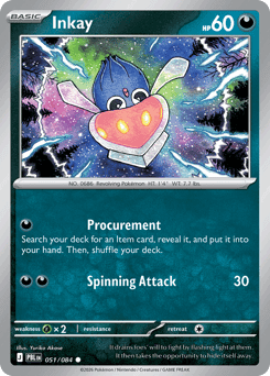 Inkay Pitch Black card