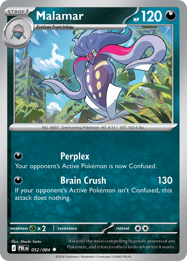 Malamar Pitch Black card