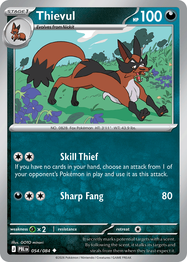 Thievul Pitch Black card