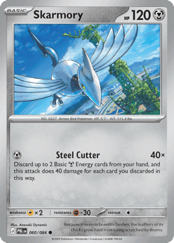 Skarmory Pitch Black card
