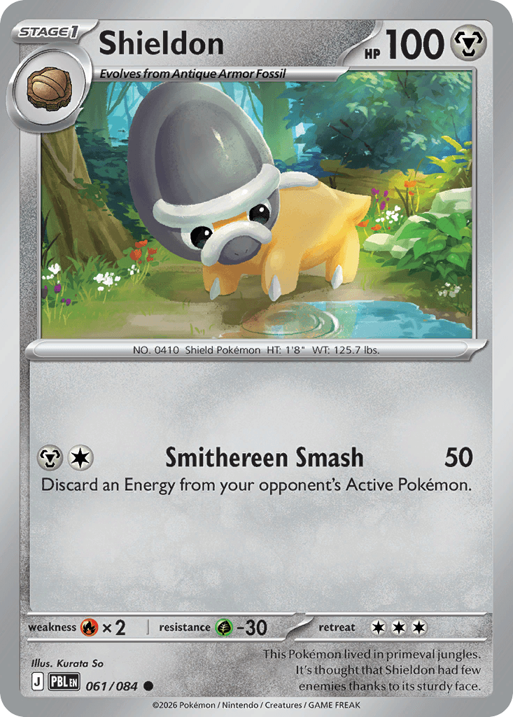 Shieldon Pitch Black card
