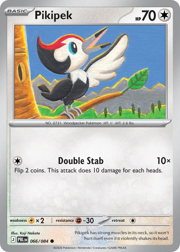Pikipek Pitch Black card