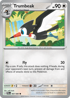 Trumbeak Pitch Black card