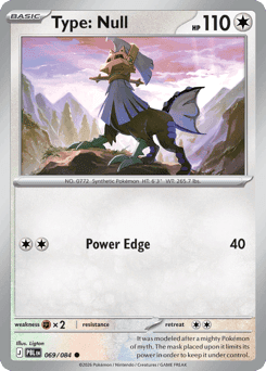 Type: Null Pitch Black card