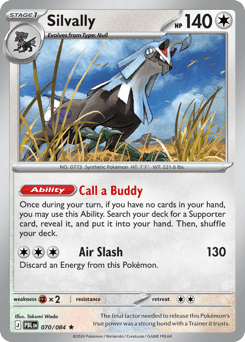 Silvally Pitch Black card