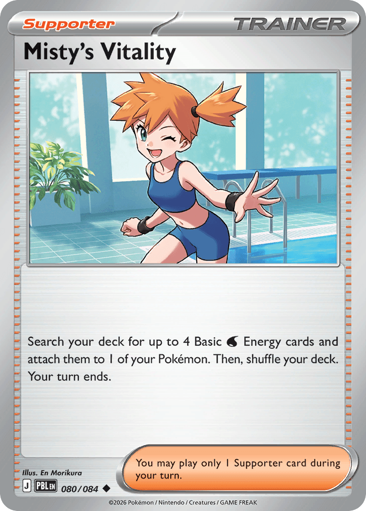 Misty's Vitality Pitch Black card
