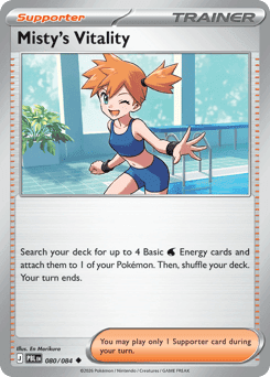 Misty's Vitality Pitch Black card